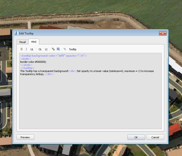 Add a transparent background to a feature tooltip - Autodesk Community -  InfraWorks