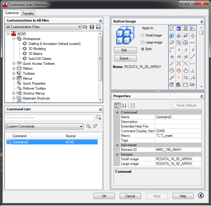 Solved: how to use a custom command in the commandLine - Autodesk Community