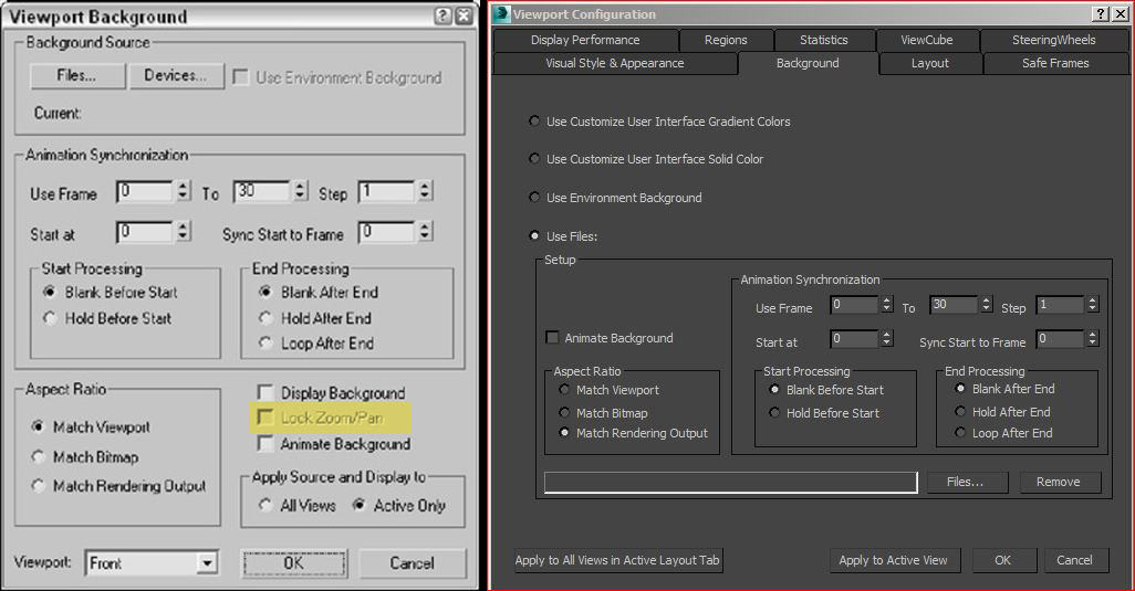 Lock pan & zoom not available in max 2014 & render multiple file extensions  - Autodesk Community - 3ds Max