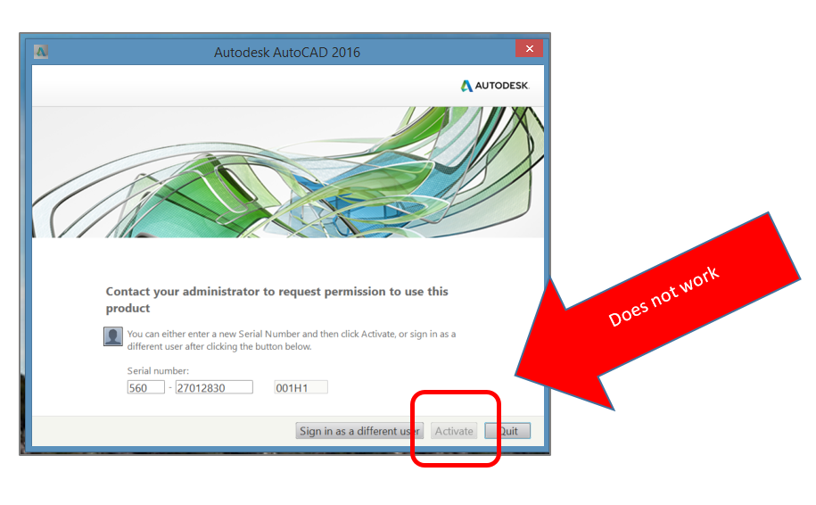 AutoCAD Wont activate - Autodesk Community
