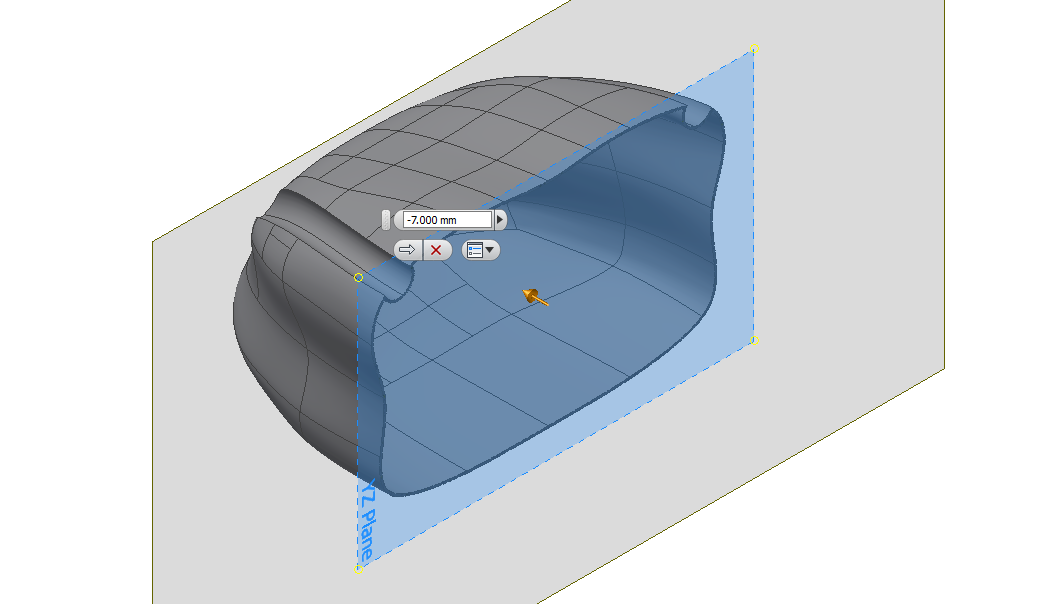 Solved: How to Shell a Free From with an integrated Sweep feature ...