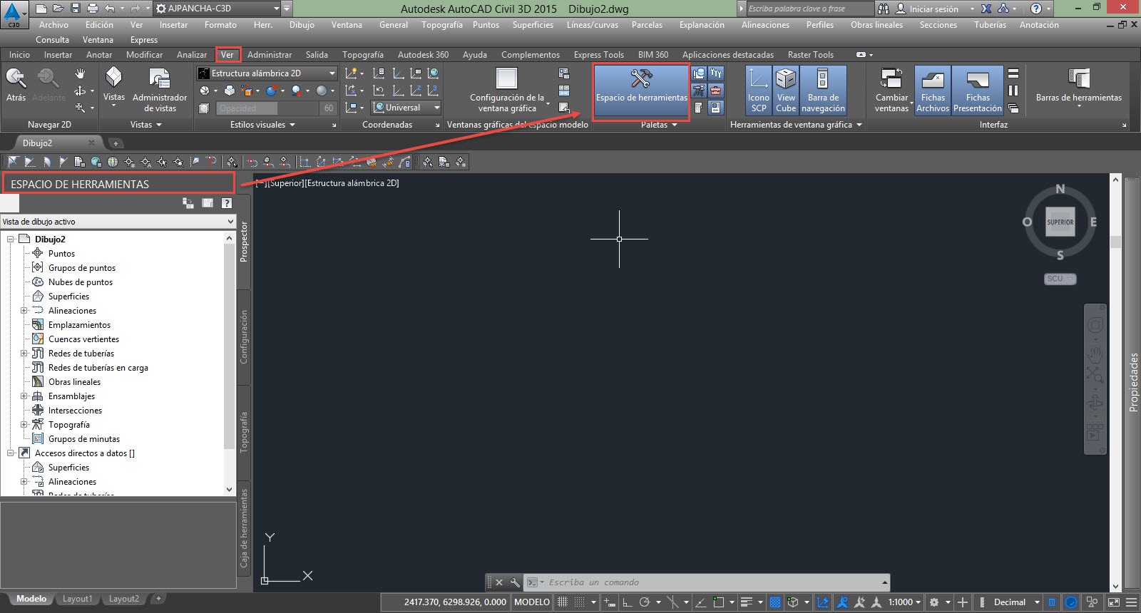 Solucionado: VENTANA TOOLSPACE NO APARECE - Autodesk Community -  International Forums