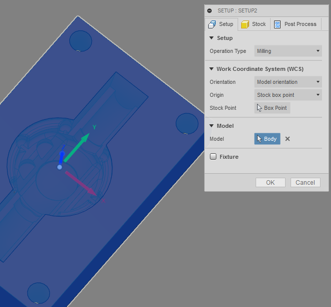 CAM Setup, no model selected warning. - Autodesk Community