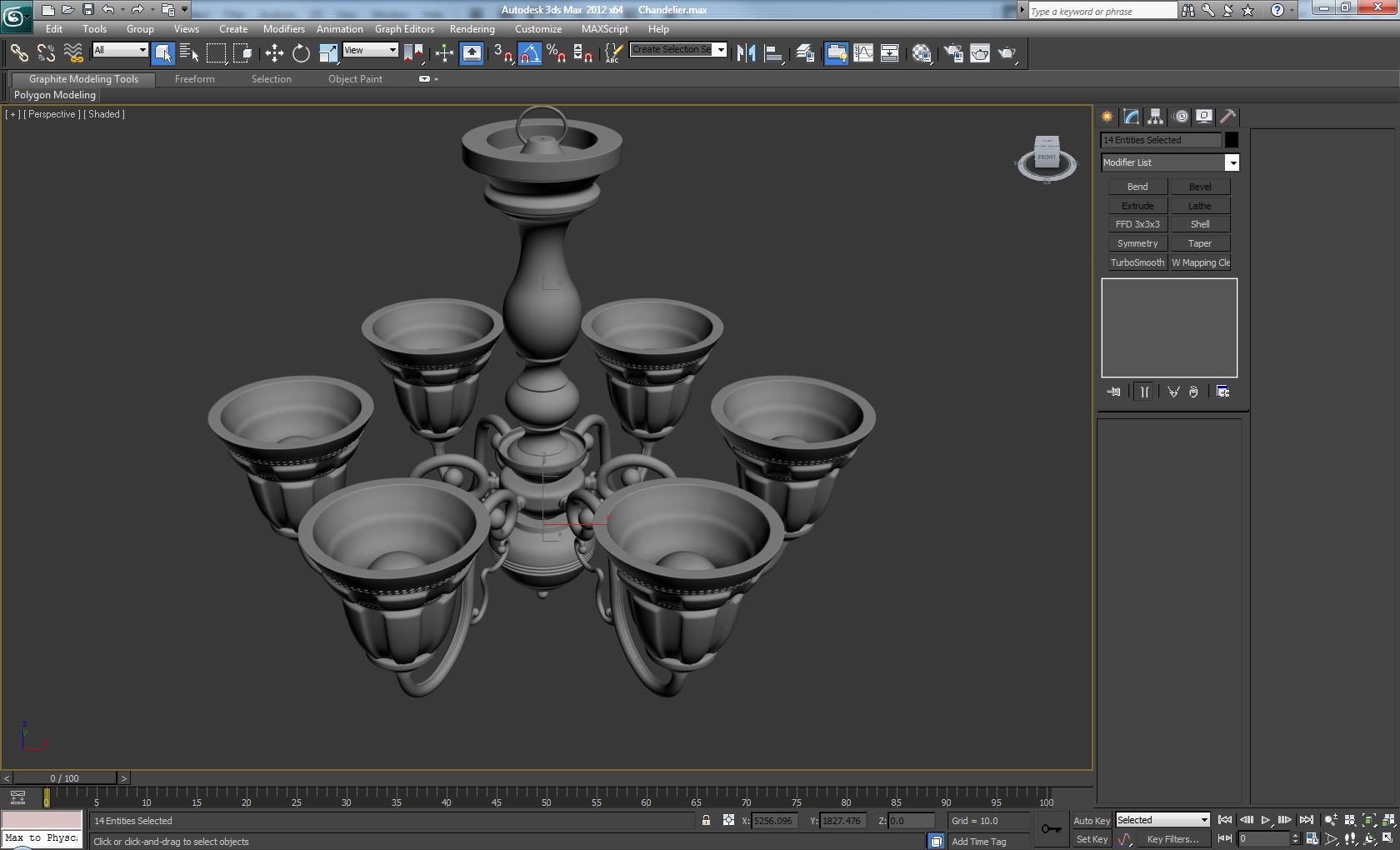 Model A Decorative, High Poly Chandelier In 3D Studio Max Part – 8 - FINAL  - Autodesk Community - 3ds Max