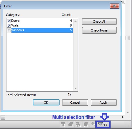 Revit: Additional filter options for multiple selection - Autodesk