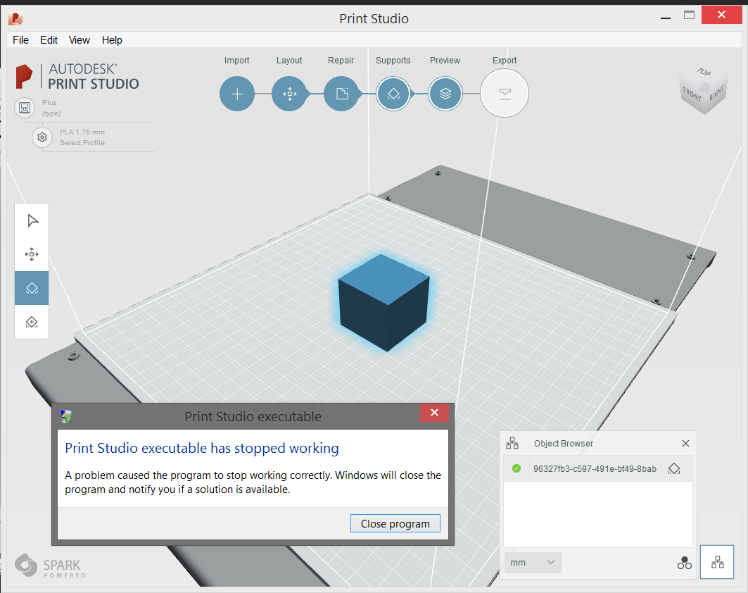 Solved: Print Studio don't work after update! - Autodesk Community - Fusion  360