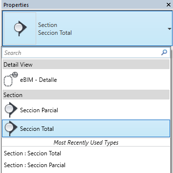 Solved: Select type section from api - Autodesk Community