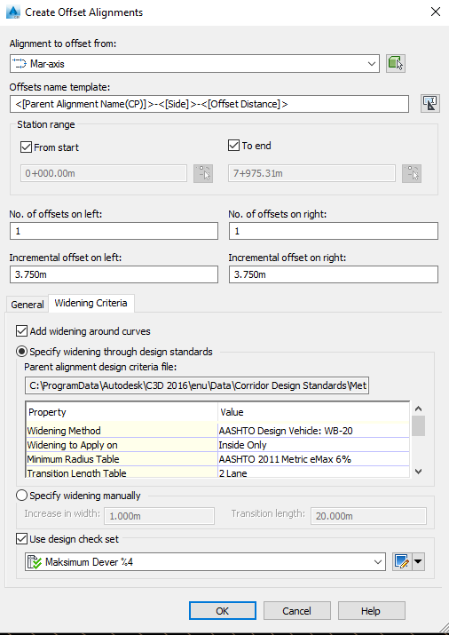 Solved: Corridor width does not match target - Autodesk Community