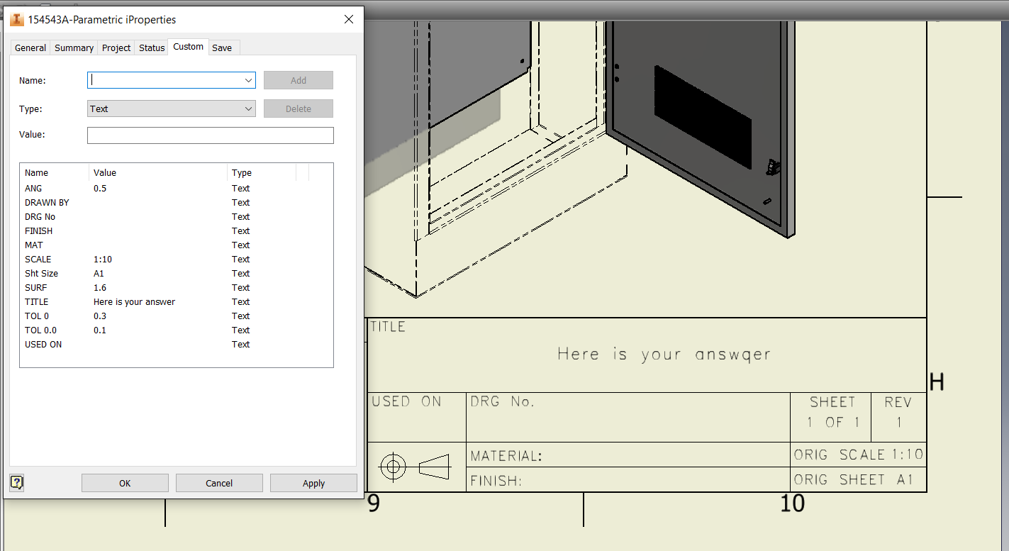 Solved: Title Block Won't Update - Autodesk Community