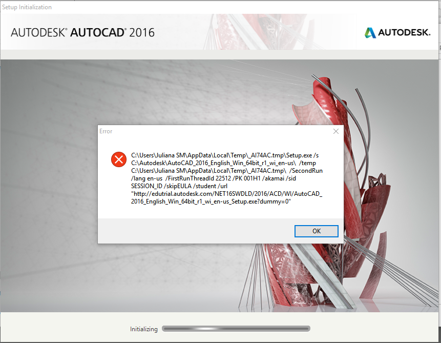 Solved: Erro no instalador. - Autodesk Community