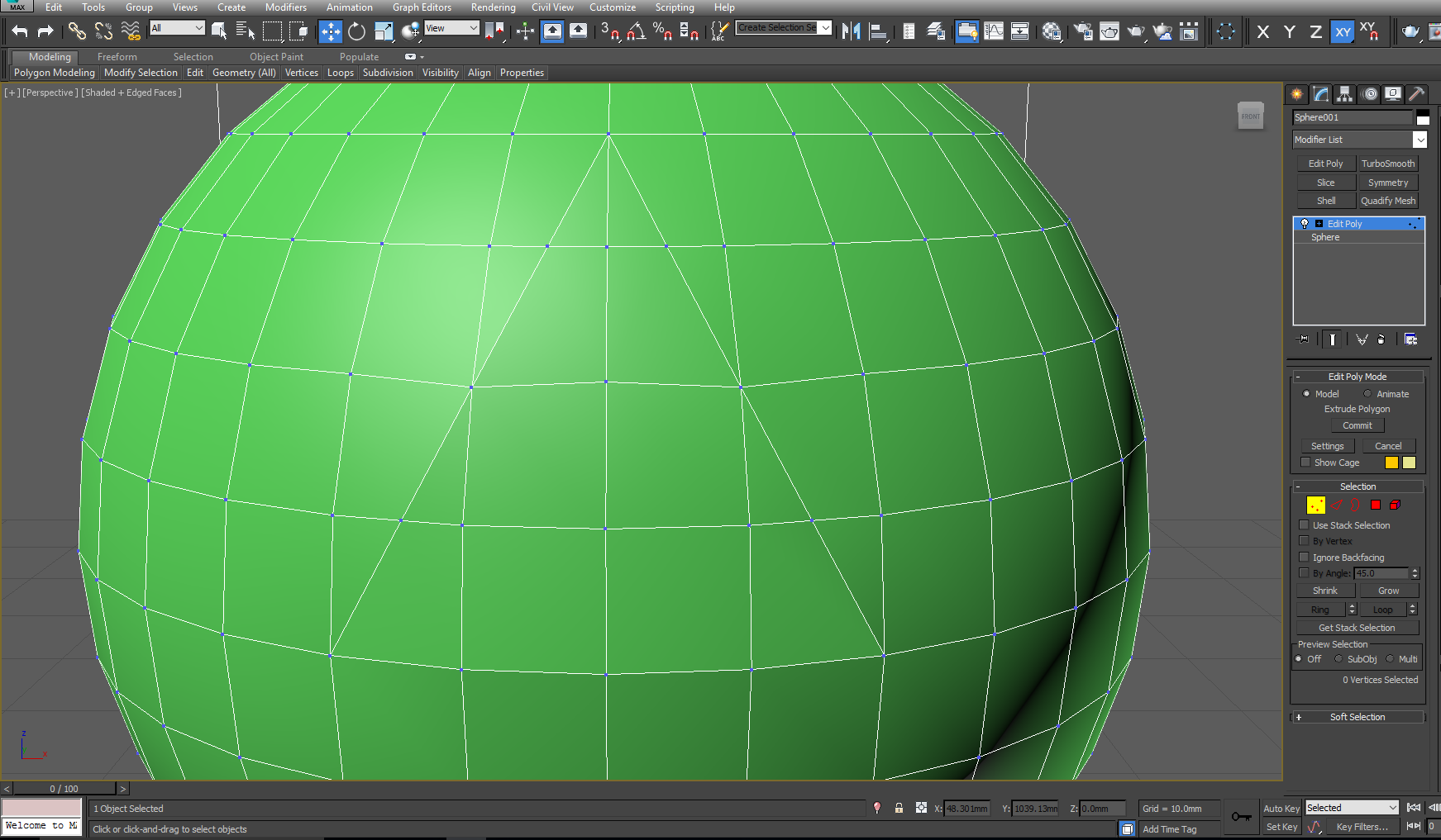 Solved: Modelling Tri's into Quads. Any suggestions? - Autodesk Community - 3ds  Max