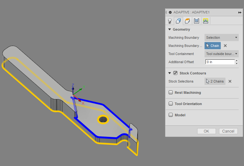 Solved: Tool won't go past edge of part - Autodesk Community