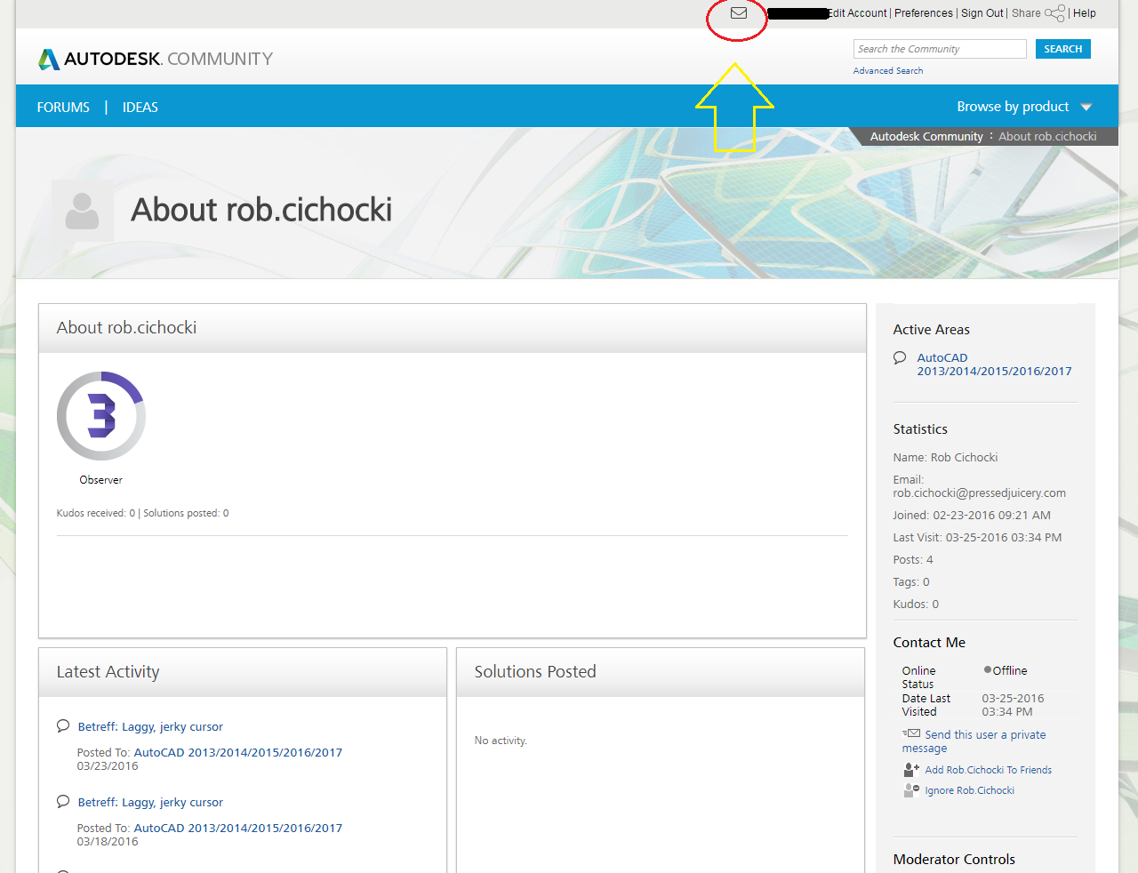 Laggy, jerky cursor Autodesk Community