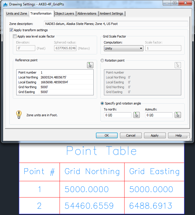 Solved: C3D Point Table Local Grid Coordinates - Autodesk Community