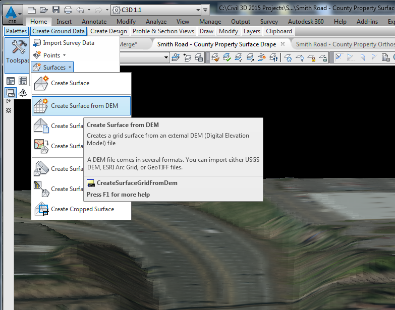 HELP! How to crop a .tif surface - Autodesk Community