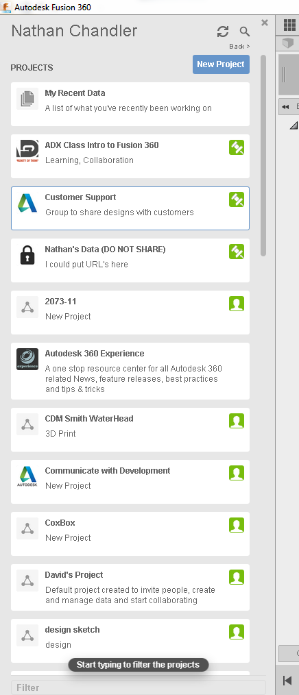 Solved: project disappeared help - Autodesk Community
