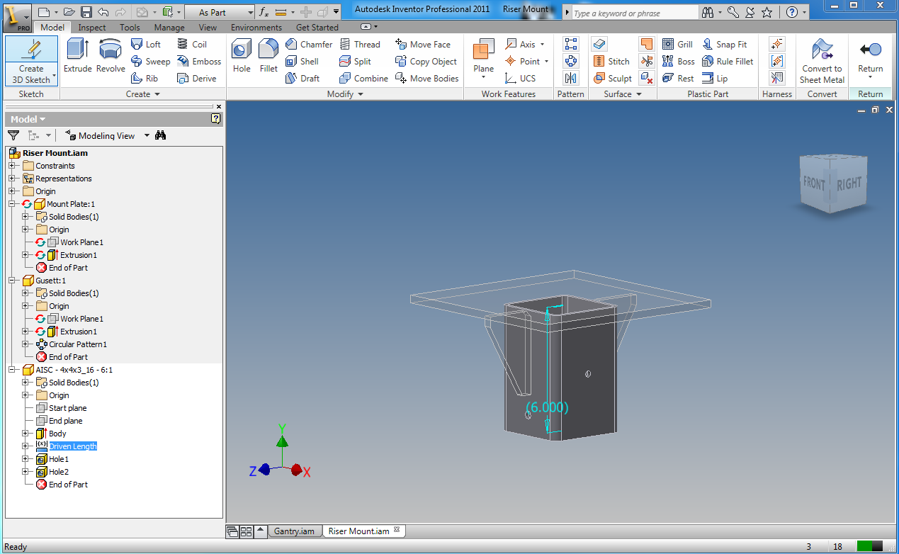 Solved: How can I edit the driven length of a placed component ...