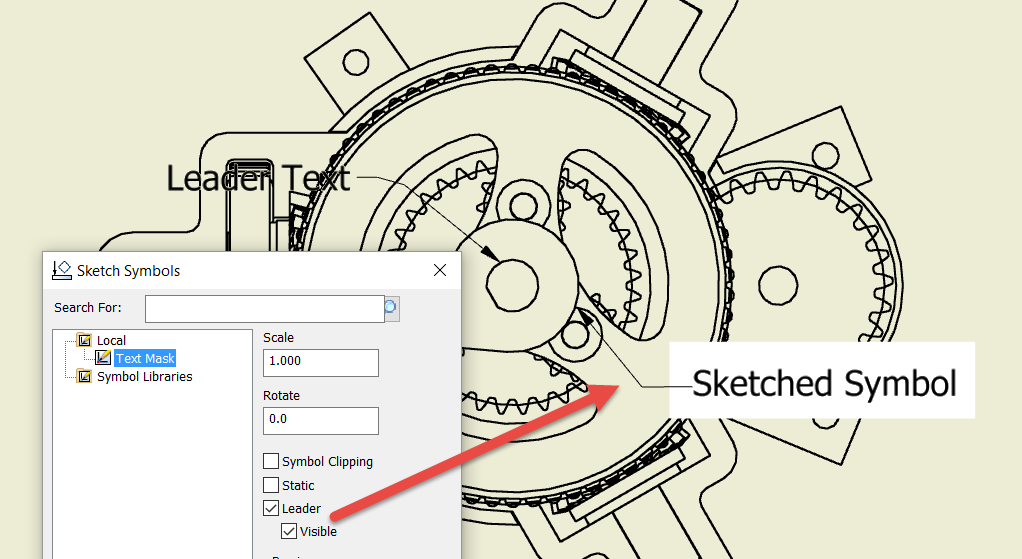 Solved: Is there a text mask option in a drawing? - Autodesk Community -  Inventor