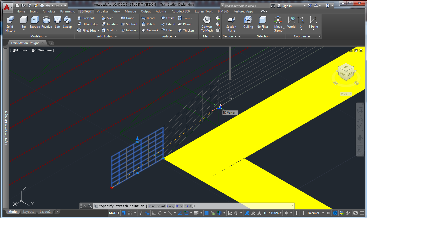 Solved: How to make a fence/wall follow a sloped object's slope ...