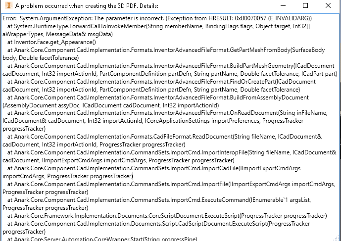 Solved: 3D PDF Export fails - Page 4 - Autodesk Community