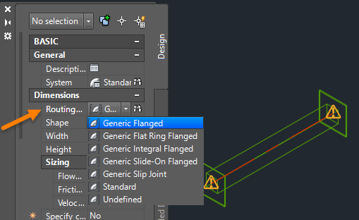 Problem placing endcap on rectangular duct. - Autodesk Community