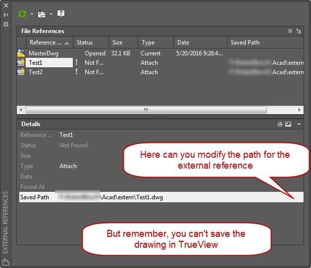 Solved: DWG TrueView 2013 File references - Autodesk Community - DWG  Trueview