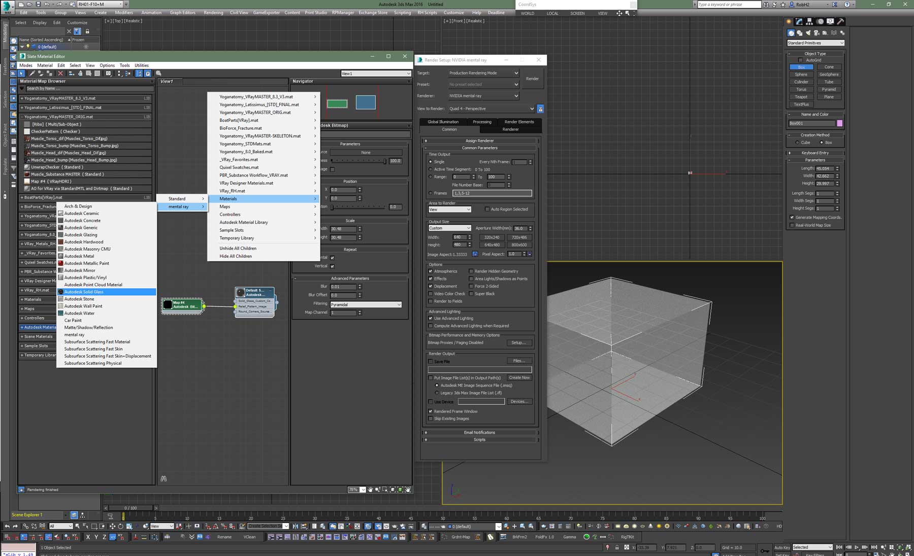 Missing solid glass material - Autodesk Community - 3ds Max