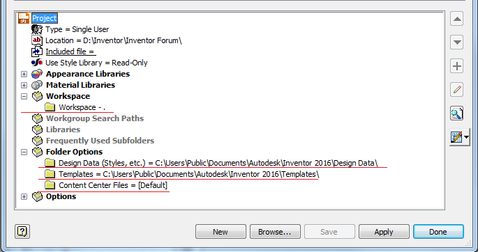 Solved: Question about project folder - Autodesk Community
