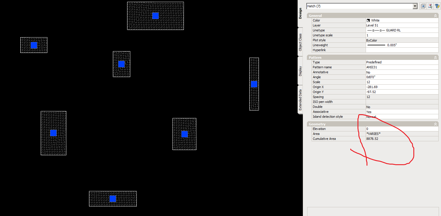 Solved: How to add areas of multiple hatches - Autodesk Community - AutoCAD