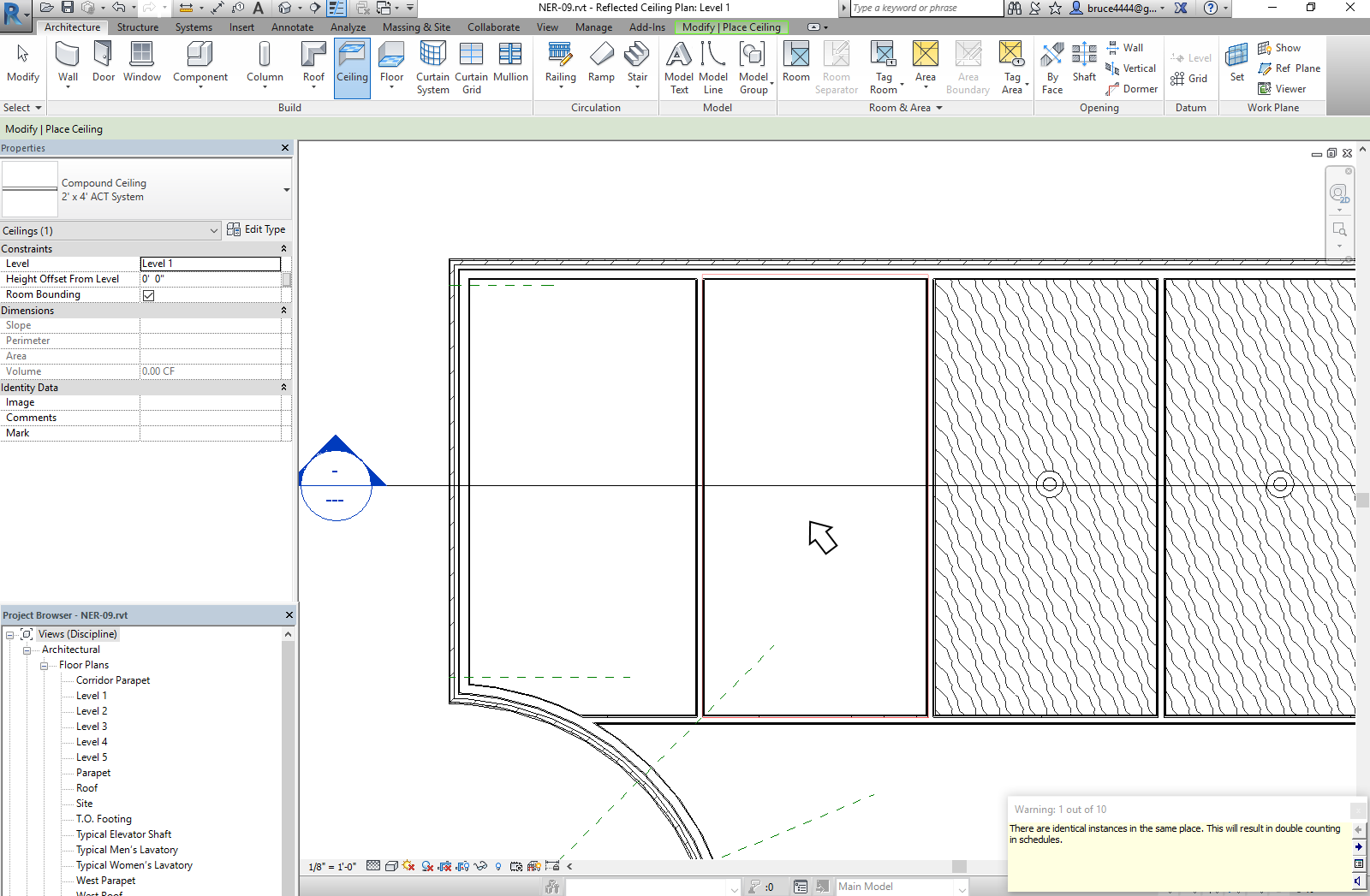 Solved: Difficulty placing a ceiling - Autodesk Community