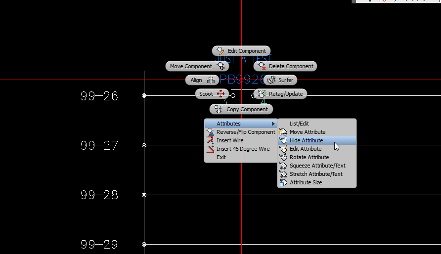 Moving schematic symbol text - Autodesk Community