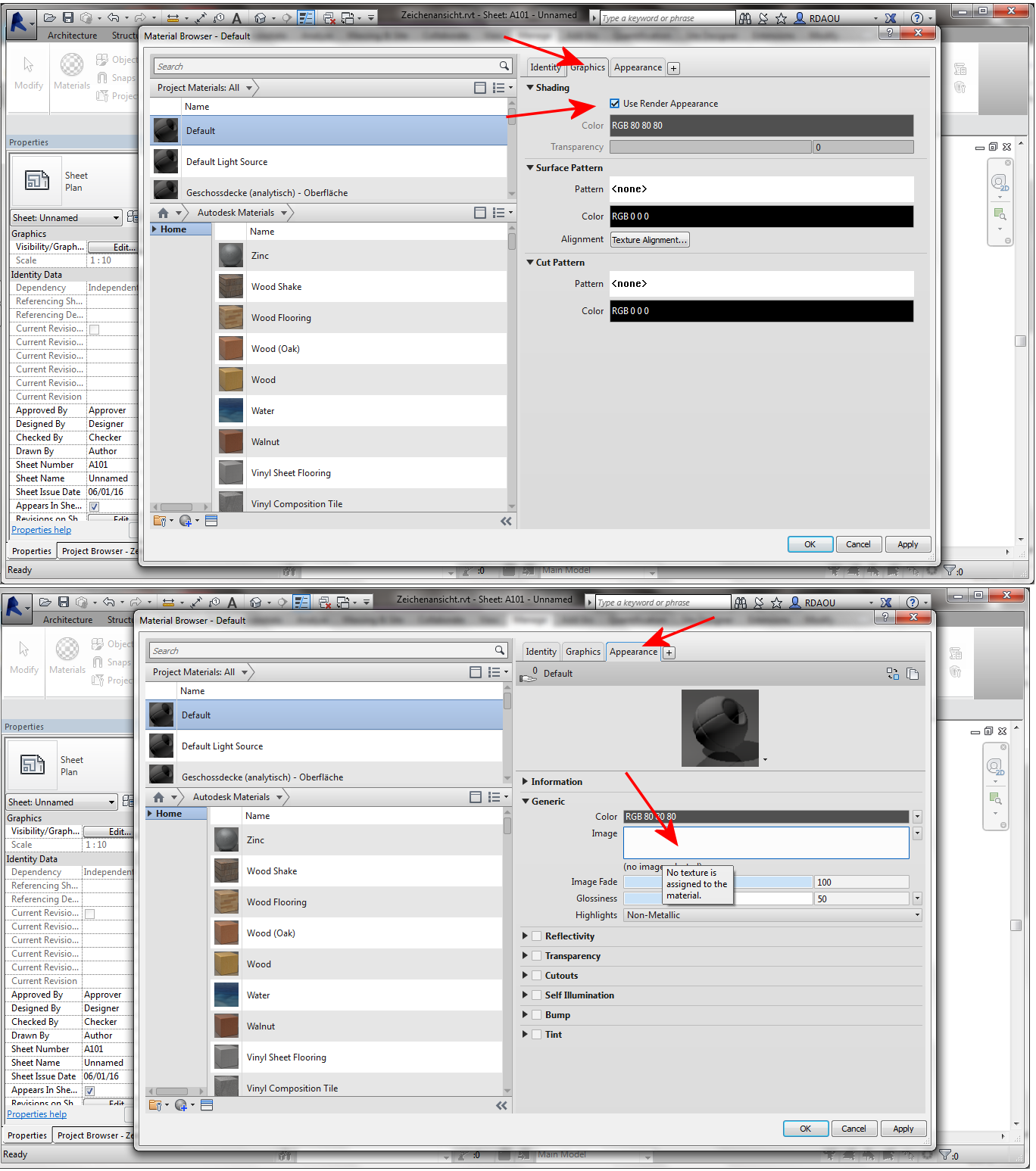 Materials not showing up - Autodesk Community