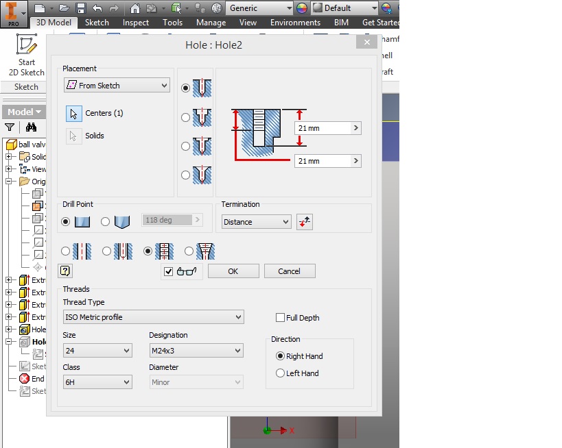 Thread behavior - Autodesk Community
