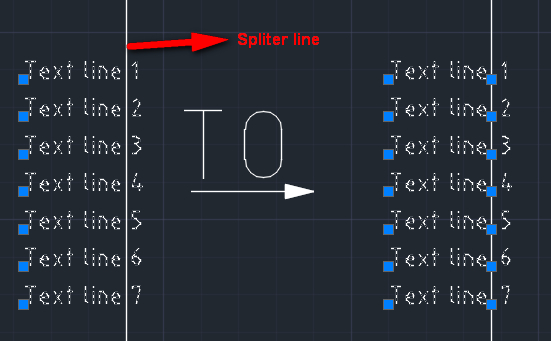 Solved Split A Column Of Text By Crossing Line Autodesk Community 9723