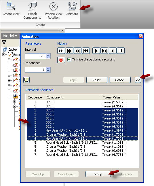 Solved: How To Group Tweaks? - Autodesk Community