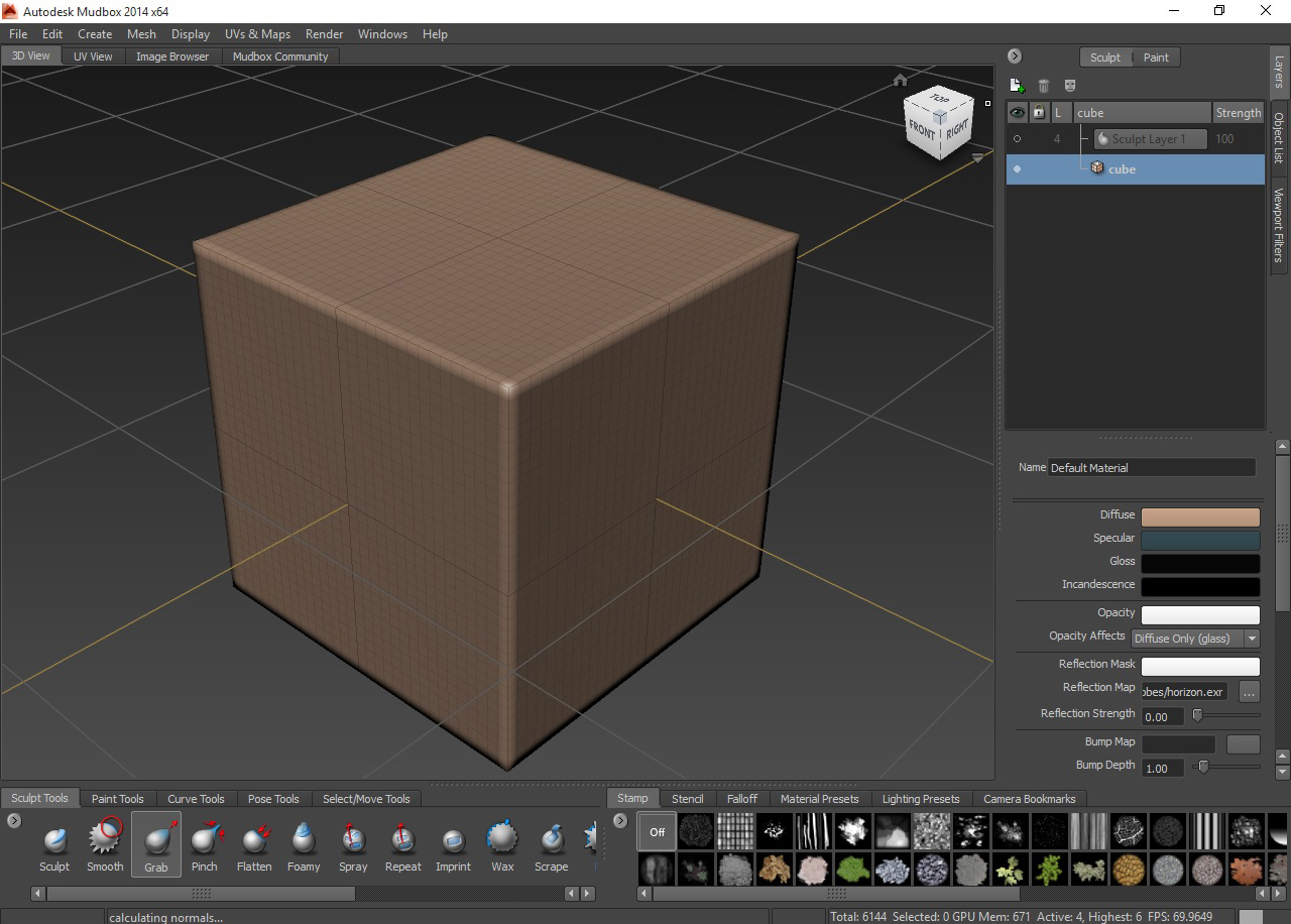 Exported texture map is not viewing properly in 3DS Max - Autodesk  Community - Mudbox