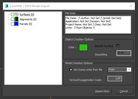 Solved: How can I import a digital elevation model into 3ds Max ...