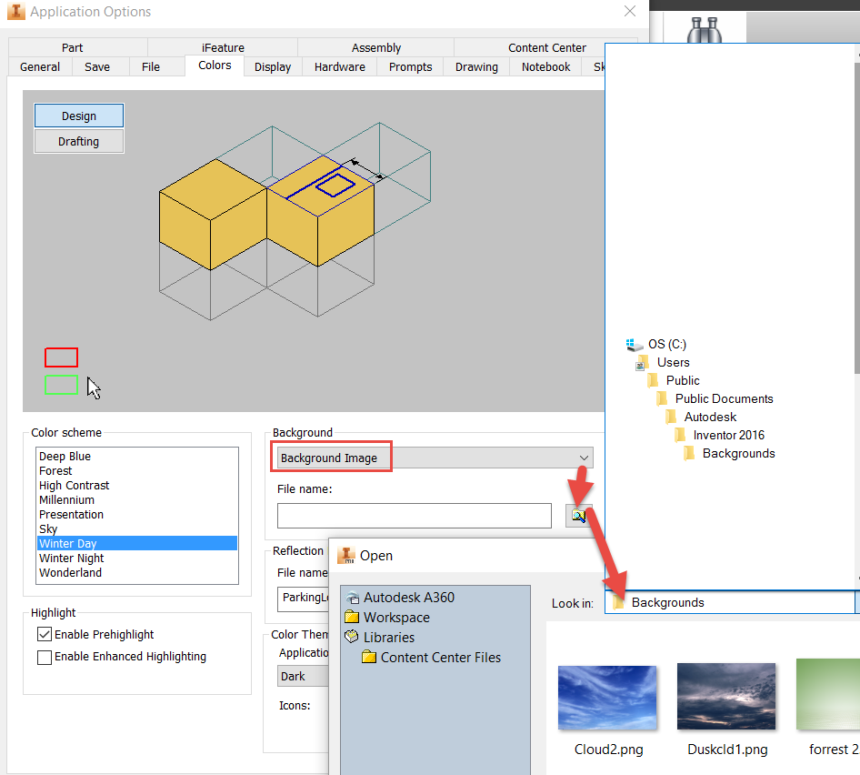 Solved: Help me with the background - Autodesk Community