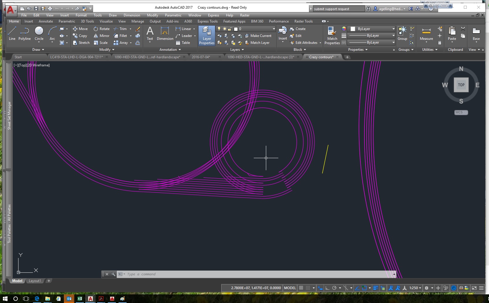 Arc within polyline glitch AutoCAD 2017 Autodesk Community