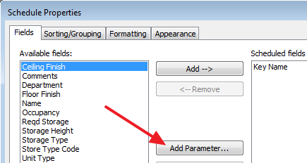 Add Custom Columns to Key Schedule - Autodesk Community