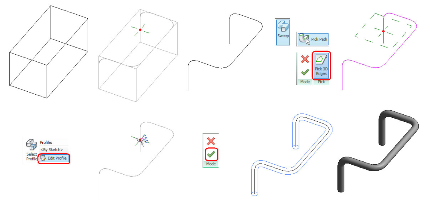 Solved: Complex path for railing sweep - Autodesk Community