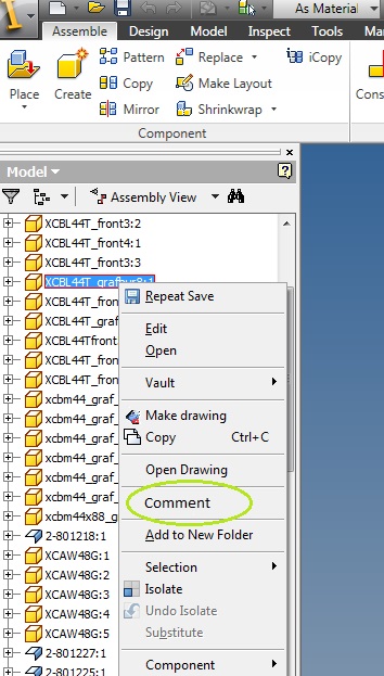 Solved: Make comments in Model Tree - Autodesk Community