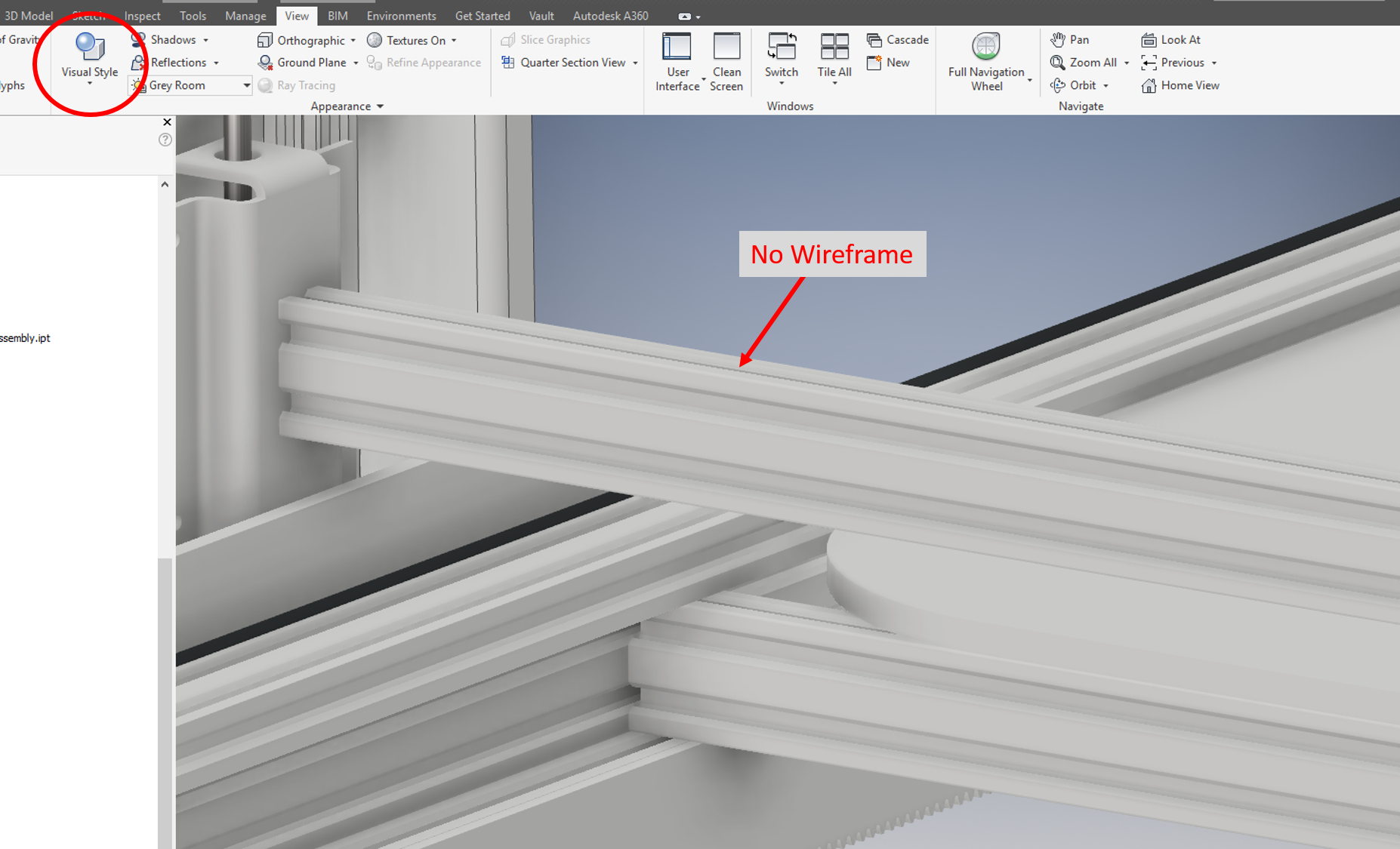 Wireframe disappears randomly - Autodesk Community