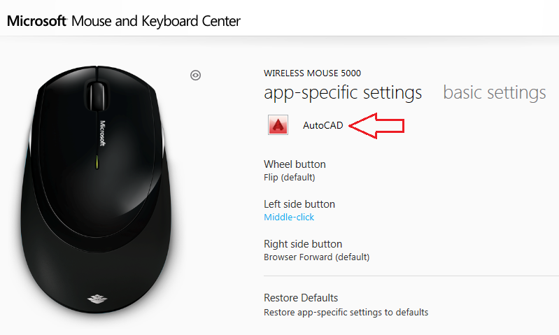 How to make mouse button act as 'Escape' - Autodesk - AutoCAD
