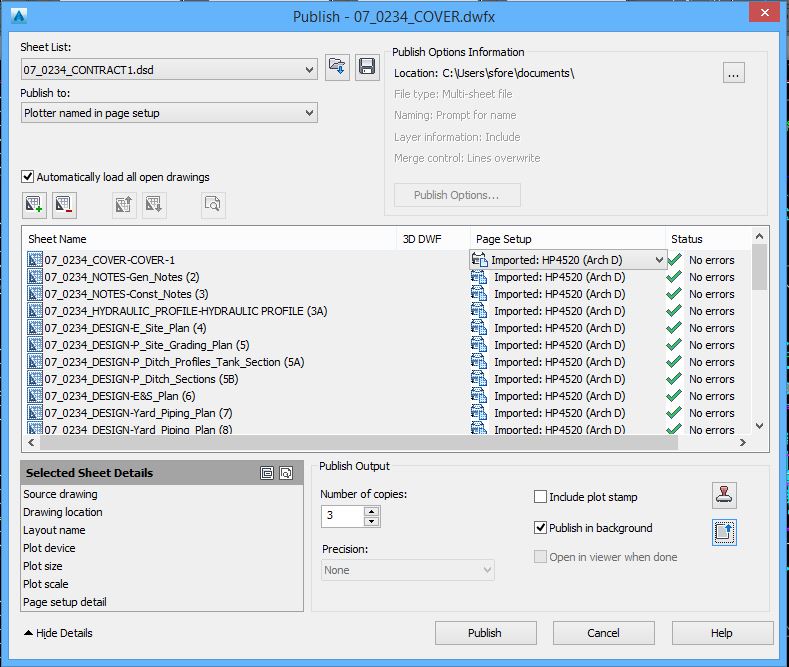 publish multiple copies failing - Autodesk Community
