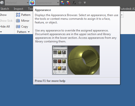 Solved: Refine Appearance doesn´t update view - Autodesk Community