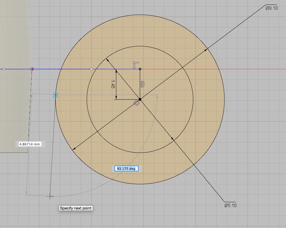 Solved: How to input angle of tangent line? - Autodesk Community