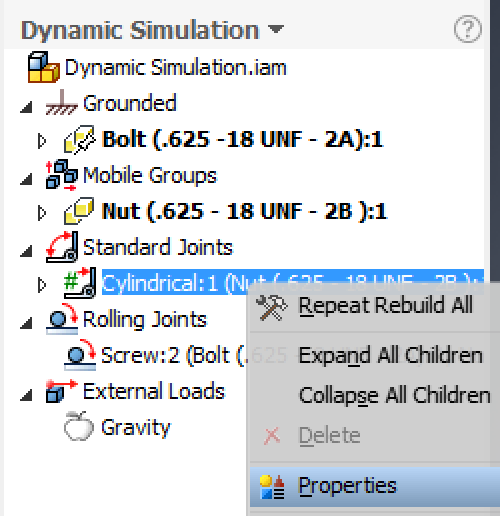 Dynamic Simulation - Autodesk Community