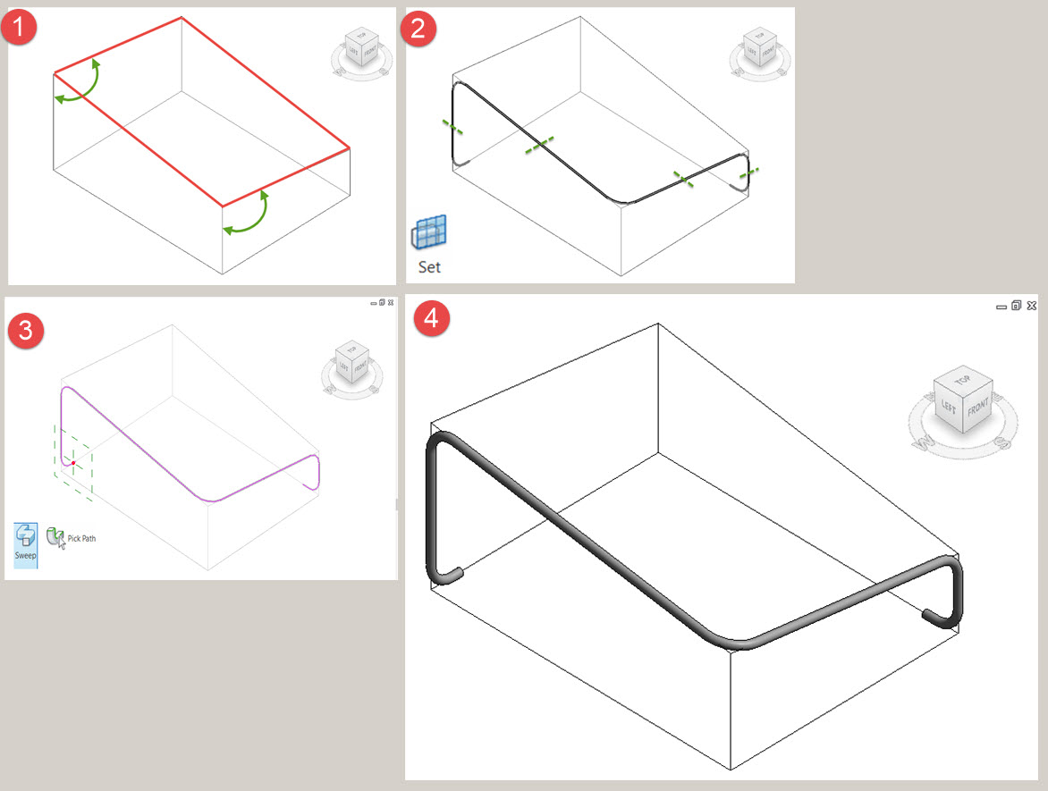 Solved: Complex Sweep and Railing Path - Autodesk Community