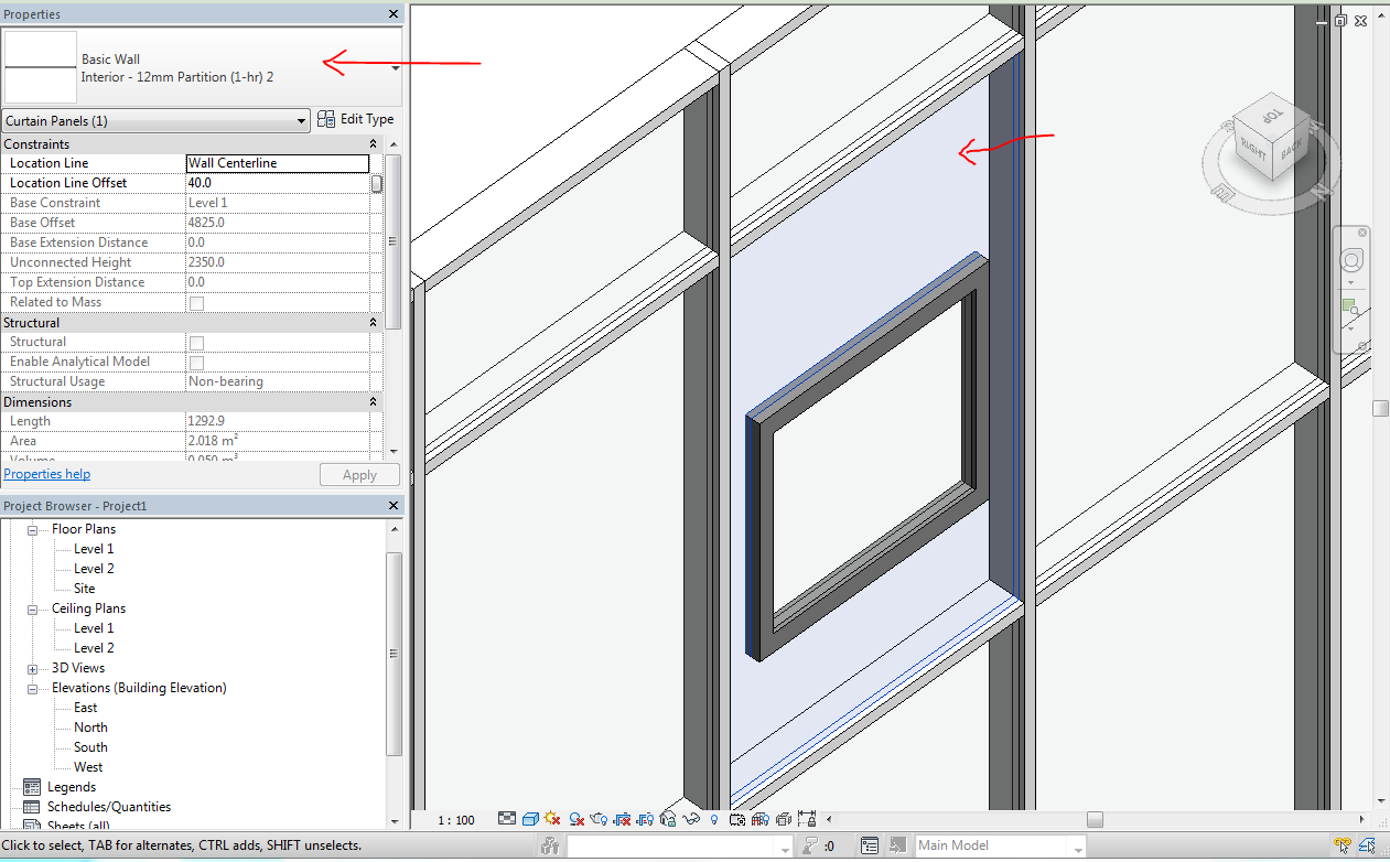 How to create a generic "Metric Window - Curtain Wall" family - Autodesk  Community - Revit Products